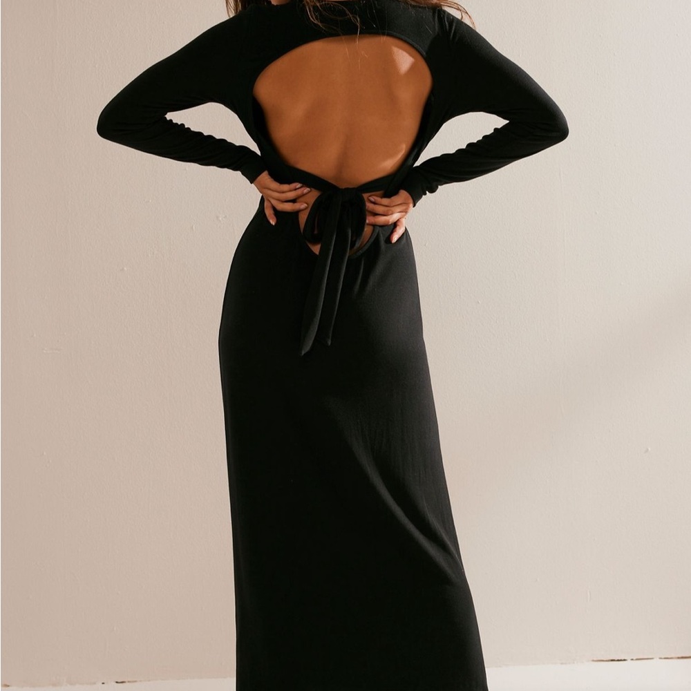 Free People Aubre Backless Maxi dress